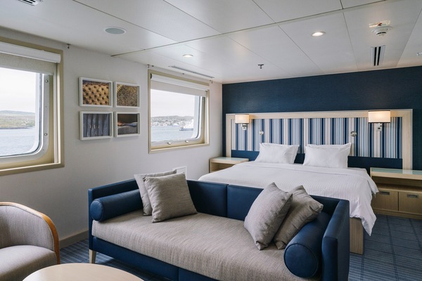 HX Hurtigruten Expeditions, Santa Cruz II, Darwin Suite, Credit - Clara Tuma 4.JPG